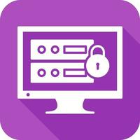 Unique Data Security Vector Icon