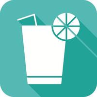 Unique Lemon Juice Vector Icon