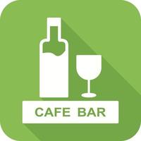 Unique Drinks Cafe Vector Icon