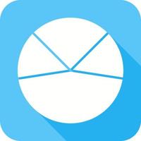Pie Chart Analysis Vector Icon