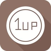 Unique 1UP Vector Icon