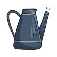 Vector illustration of a watering can for plants and gardening.