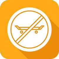 No Skating Vector Icon