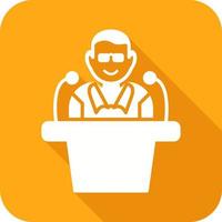 Unique Lecture Vector Icon