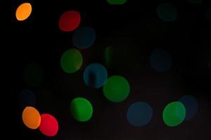 christmas lights soft background texture photo