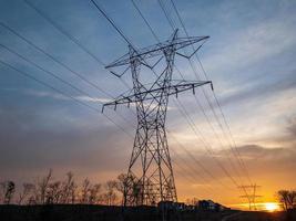High Voltage Power Lines photo