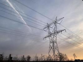 High Voltage Power Lines photo