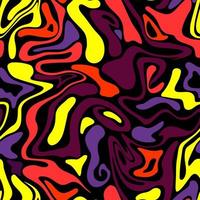 Abstract colourful seamless background.Psychedelic swirl pattern. Liquid background. vector