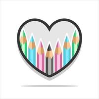 Love vector illustration art