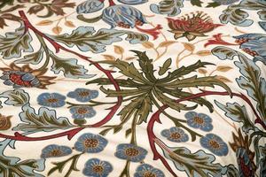 medieval fabric style texture close up background photo