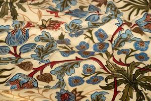 medieval fabric style texture close up background photo