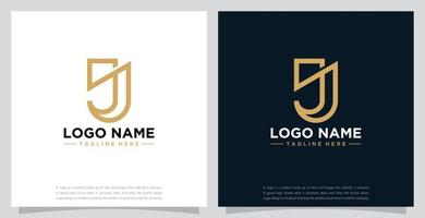 simple letter J logo vector concept