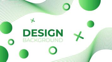 banner de plantilla colorida con color degradado. diseño con forma líquida. vector