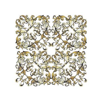 Vector damask vintage baroque scroll ornament swirl. Victorian monogram heraldic shield swirl. Retro floral leaf pattern border foliage antique acanthus calligraphy engraved tattoo. seamless pattern