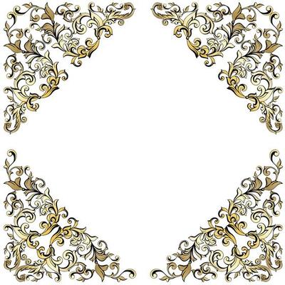 Vector damask vintage baroque scroll ornament swirl. Victorian monogram heraldic shield swirl. Retro floral leaf pattern border foliage antique acanthus calligraphy engraved tattoo. seamless pattern