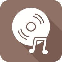 Unique Music CD Vector Icon