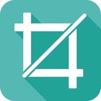 Unique Crop Vector Icon
