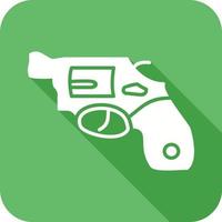 Unique Revolver Vector Icon