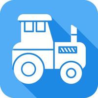 icono de vector de tractor