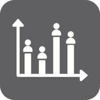 Candidate Graph Vector Icon