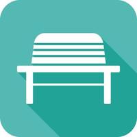 Garden Bench Vector Icon