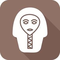 Egyptian Face Vector Icon