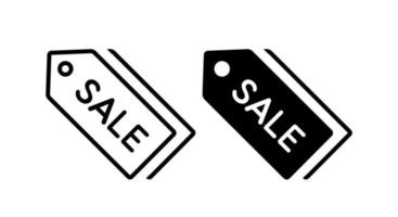 Sale tag icon vector in trendy style