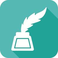 Inkwell Vector Icon