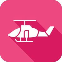 Military Helicopter Vector Icon