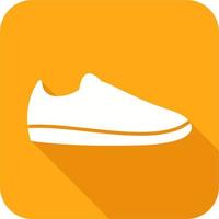 icono de vector de zapatos casuales