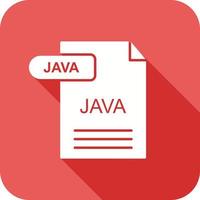 icono de vector de java