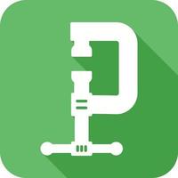 Clamp Vector Icon