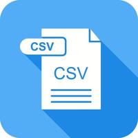 CSV Vector Icon