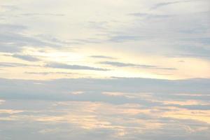 dark blue cloud with white light sky background and midnight evening time photo