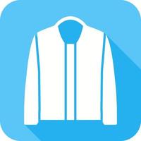 icono de vector de chaqueta