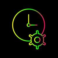 Unique Time Optimization Vector Icon