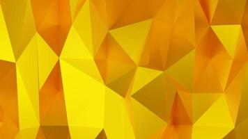 Abstract yellow background with triangles.Gold texture design.paper geometric background.3D rendering,illustration photo