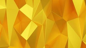 Abstract yellow background with triangles.Gold texture design.paper geometric background.3D rendering,illustration photo