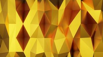 Abstract yellow background with triangles.Gold texture design.paper geometric background.3D rendering,illustration photo