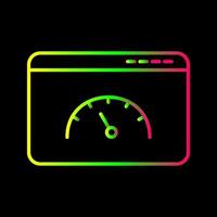 Page Speed Vector Icon