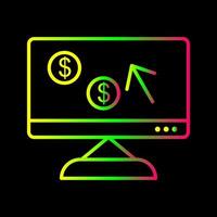 Unique Pay Per Click Vector Icon