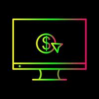 Unique Pay Per Click Vector Icon