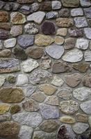 Old wall with stones photo