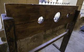 Medieval torture rack photo