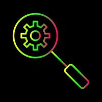 Unique Search Engine Optimizati Vector Icon