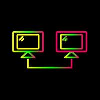 Connected Systems Vector Icon