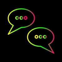 Conversation Bubbles Vector Icon