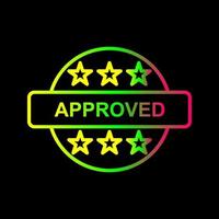 Approved Vector Icon