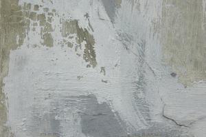 Unfinished plastered gray walls covered in cement with textures. Simple architecture walls texture with grunge effect. photo