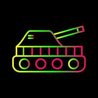 icono de vector de tanque